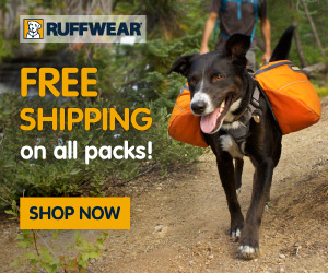 Get dog gear at Ruffwear.com!