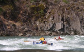 Class III Rapid on the Illinois River