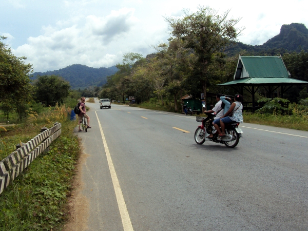 Highway 401 - Near Khlong Sok - Thailand