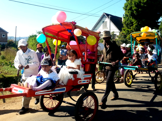 Bride and Groom Parade - Antsirabe - Madagascar